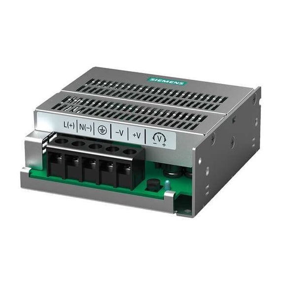 Siemens DC Power Supply, 85/264V AC, 12V DC, 36 W, 3 A, Wall 6EP13211LD00