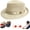 Beige-b, variant on 2026 New Unisex Summer Breathable Mesh Pork Pie Hat, UPF50+ Roll-Brim Trilby Fedora Sun Hat, Lightweight Beach Travel Party
