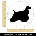 thumbnail image 2 of American Cocker Spaniel Dog Solid Self-Inking Rubber Stamp Ink Stamper - Green Ink - Small 3/4 Inch, 2 of 7