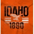 thumbnail image 2 of Idaho ID Distressed Vintage Eagle Men's Graphic T Shirt Tees Brisco Brands X, 2 of 6