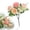 I13_Pink 12.2", variant on ERTZAE Artificial Peony Flowers Small Bouquet,Beige,Faux Floral Arrangement for Indoor Decor Dining Table Centerpiece,Faux Peony Bouquet,Full Bloom Heads,Bendable Stems,for DIY Wreaths Wedding Decor