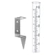 thumbnail image 5 of Pluviómetro para exteriores, medidor de de vidrio, pluviómetro desmontable, herramienta de medición de lluvia para decoración de césped, 5 of 9