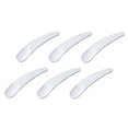 thumbnail image 1 of 300pcs Practical Cosmetic Mask Scoop Beauty Tools Facial Cream Mask Plastic Spoon (Crescent Spoon), 1 of 7