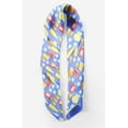 thumbnail image 2 of Bimba Blue Bottle & Glass Kitchen Printed Pure Silk Scarf For Hair Neck Head Bandanas For Women 40 x 80 Inches, 2 of 6
