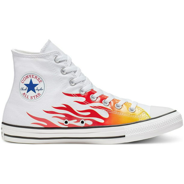 CONVERSE Chuck Taylor All Star High Archive Print Sneakers White / Enamel  Red / Fresh Yellow 