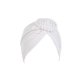 thumbnail image 1 of Qarigey Turbante tejido nudo estilo étnico musulmán Hijab sombrero Donut cubierta diadema gorras Bonnet decoración del cabello para Sombreros Blanco, 1 of 6