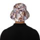 thumbnail image 5 of Fotbe Sea Shells Sombrero Tipo Pescador con Estampado – Sombrero de Sol de Algodón de Moda para Playa, Golf, Pesca, 5 of 6