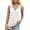 White, variant on Solid Color Casual Tank Top Loose Fit Basic Tees for Women Soft Breathable Everyday Wear Comfortable Staple Layering Piece Summer Tops Clothes