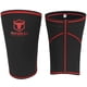 thumbnail image 2 of Rodilleras de 7 mm (1 par) - Rodilleras de alto rendimiento para levantamiento de pesas, cross training y powerlifting - Las mejores rodilleras y correas de compresión - Para hombres y mujeres (Negro/, 2 of 4