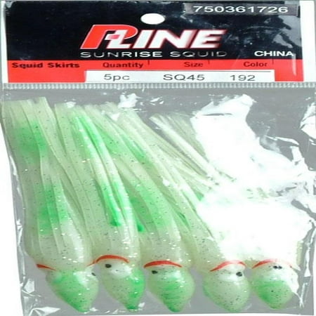 UPC: 0015789019648 | P-Line Squid Sq45-Glow/Grn Spots – SQ45-192