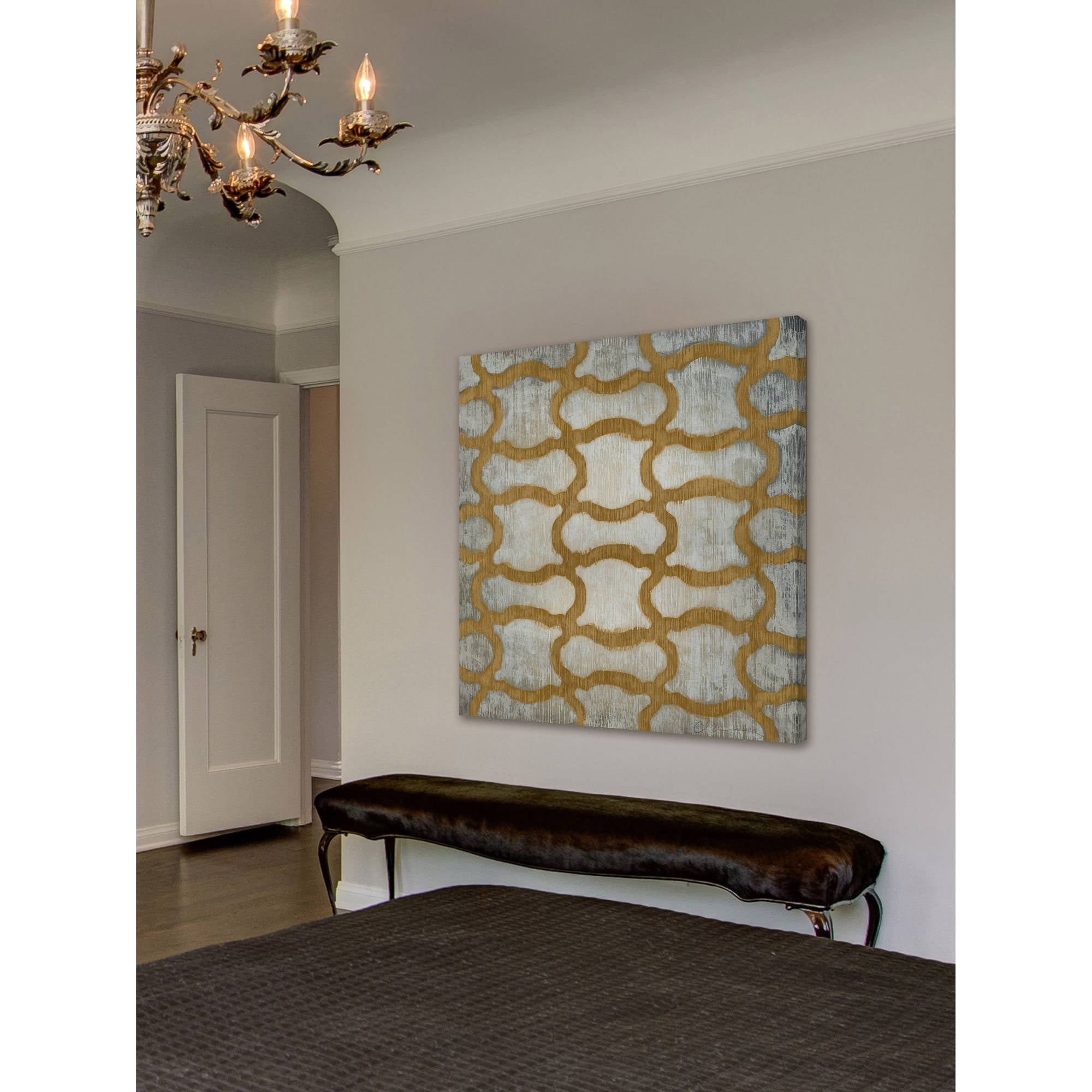 Marmont Hill "Spectrum Symmetry I" Painting Print on Wrapped Canvas