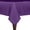Purple, variant on Ultimate Textile 48 x 72-Inch Rectangular Polyester Linen Tablecloth