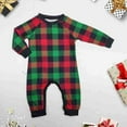 thumbnail image 3 of GYRATEDREAM Christmas Family Pajamas Sets, Christmas Family Matching Pajamas Sleepwear, Xmas Holiday Plaid Print Family Pjs Jammies Nightwear Loungewear for 3M-4XL, 3 of 5