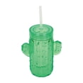 thumbnail image 3 of Supreme Housewares 13 oz Durable Acrylic Plastic Water Tumbler Cup with Lid and Straw, Cactus Shaped Tumbler, 3 of 3