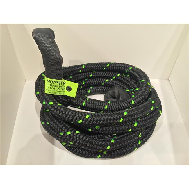 ASR Offroad 1-1//4 x 30 ft Ultimate Kinetic Recovery Rope
