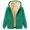 Z6-Green, variant on Aihuaihua Womens Sherpa Fleece Linen Hoodie Full Zip Up Winter Jacket Thick Wram Hooded Sweatshirt Coats Fall Thermal Sweater