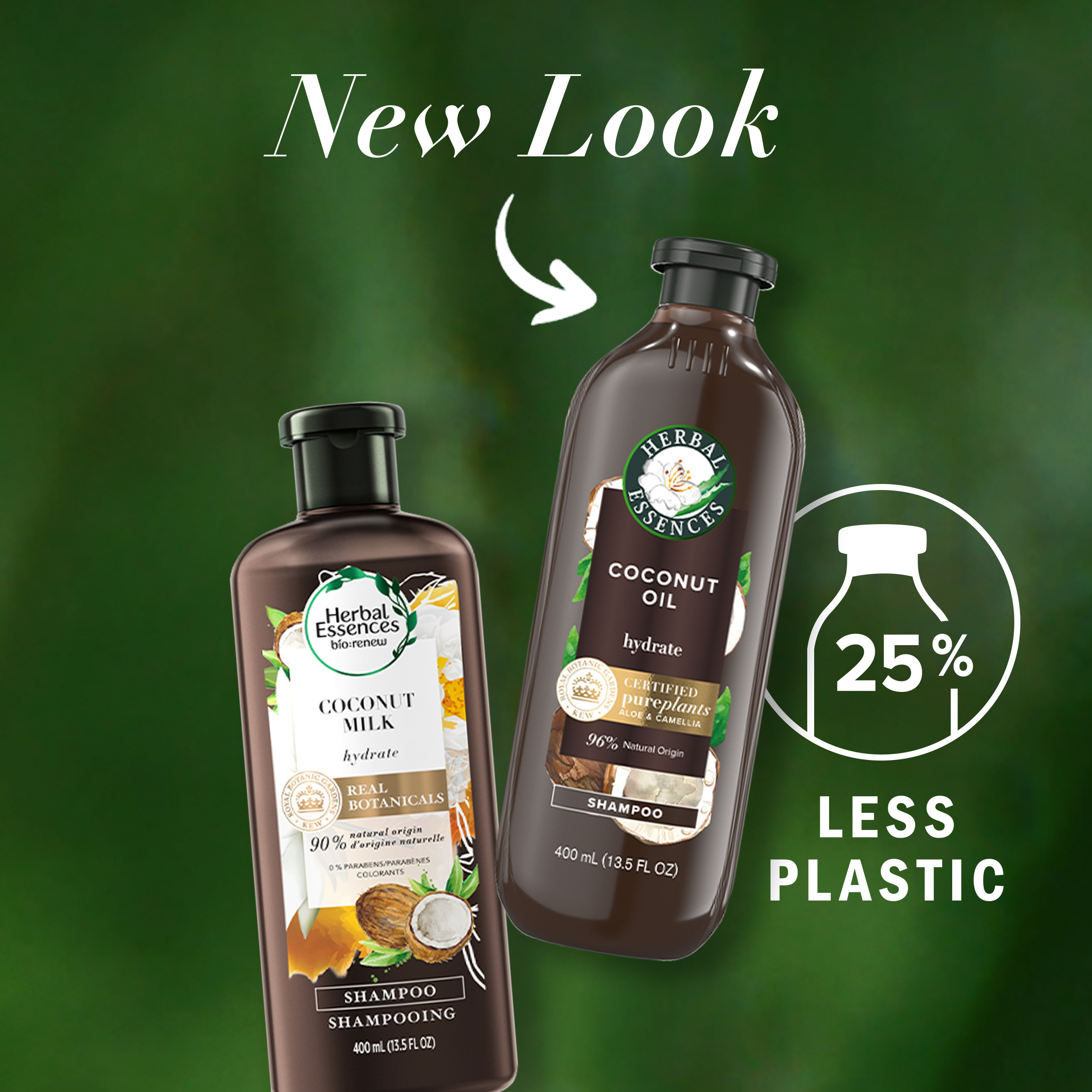 Herbal Essences Coconut Oil Hydrating Shampoo, 13.5 fl oz - image 3 of 13