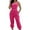 Style 2-Hot Pink, variant on adviicd White Jumpsuits For Women Elegant Women's Sleeveless Spaghetti Strap Party Club Short Rompers Jumpsuit Grey XXL