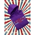 thumbnail image 3 of Happy Birthday Usa Banner Hoodie Women -Image by Shutterstock, Female Large, 3 of 4