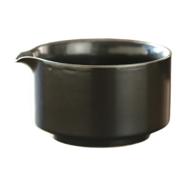pitrice Matcha Mixing Bowl For Whisking Green Tea Traditional Bowl Adding Charm To Tea Time Ritual Matcha Black 14x8cm