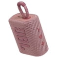 thumbnail image 5 of Restored JBL Go 3: Portable Speaker with Bluetooth, Built-in Battery, Waterproof and Dustproof Feature - Pink (Refurbished), 5 of 9