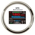 thumbnail image 1 of 10 In 1 Digital GPS Speedometer Auto Gauge 85mm Multi-functional LCD Gauges Fuel Level Oil Press Voltmeter RPM Gauge Boat Car ,Universal Compatibility, 1 of 6