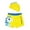 ZX1 Yellow, variant on Summer Toddler Boys Girls Short Sleeve Cartoon Dinosaur Prints Tops Shorts Hat Swimwear Beach Swimsuit Bikini Three Piece Outfits Blue 18 Months-24 Months