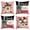 Pink, variant on Sm:)e Black Trick or Treat Ghost Pumpkin Happy Halloween Pillow Covers 18x18 Inch Set of 2, Cushion Covers for Sofa Home Decor