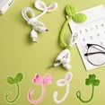 thumbnail image 2 of SharkTRUE Creative Knitted Crochet Leaf Sprout Data Cable Strap Handmade Craft Gift, 2 of 8