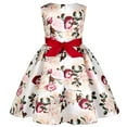 thumbnail image 6 of TAIAOJING Toddler Kids Girls Floral Flowers Prints Sleeveless Beach Straps Dress Princess Clothes For 8-9 Years, 6 of 9