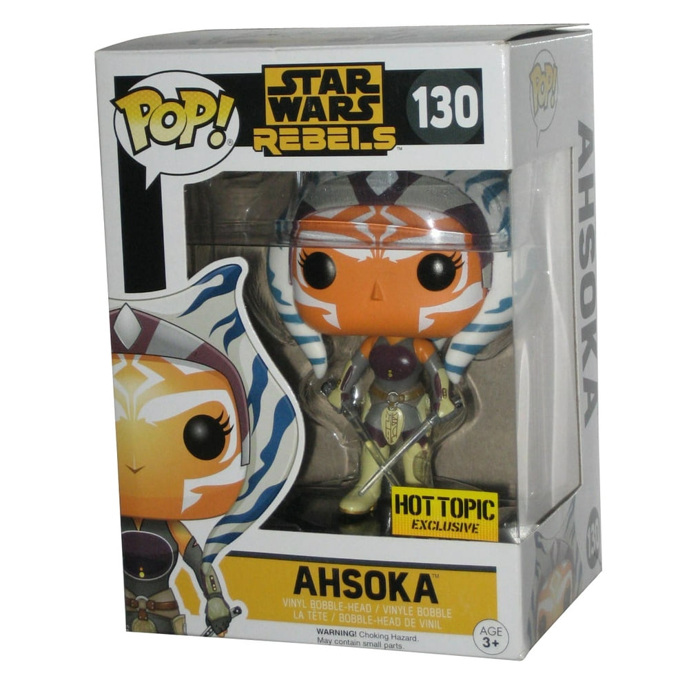 Star Wars Rebels Ahsoka Tano Funko Pop Vinyl Figure 130 - (Hot Topic Exclusive) - Walmart.com