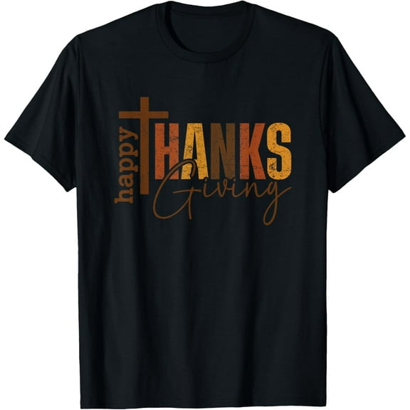 Happy Thanksgiving Holiday Christian Family T-Shirt
