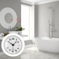 thumbnail image 4 of Miangastore 1Pc Waterproof Wall Clock for Bathroom with Mute Function and Suction Cup Hanging Design, 4 of 8