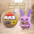 thumbnail image 3 of MAX BUILD MORE Premium Fuggler Baddies Collection (Rabid Rabbit) by ZURU - Plastic Building Bricks Set for Kids Ages 8+, 3 of 11