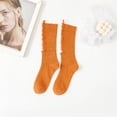 thumbnail image 2 of Hole Beggar Socks for Women Beggar Shabby Ripped Hole Socks Ribbed Knit Fluorescent Socks Fashion Skateboard Tube Hosiery Broken Spring Summer Thin Pile Socks Casual Tube Socks 2026 Sales Under $1, 2 of 6