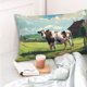 thumbnail image 4 of Balery Prairie Pasture Cow Funda de Cojín Estampada, Regalos para Mujeres, Regalos de Amor para Ella, Regalos para Novia o Esposa, Funda de Almohada-20"x30", 4 of 6