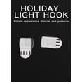 thumbnail image 2 of Ovzne Lantern String Hooks Decorative Holiday Lights Hooks Colorful Lights Holiday Decorations Ceiling Hooks On Clearance, 2 of 8