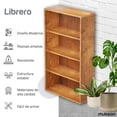 thumbnail image 2 of Mubson Librero con 4 Repisas. Estanteria para Recamara o Sala Mubson  Librero, 2 of 6