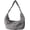 Gray, variant on Crescent Crossbody Bags for Women Nylon Shoulder Bag Purses Trendy Large Hobo Tote Bag Dumpling Bag for Travel Work
