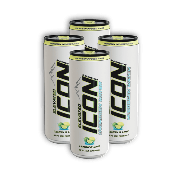 Elevated ICON Lemon & Lime Hydrogen Water 4pk