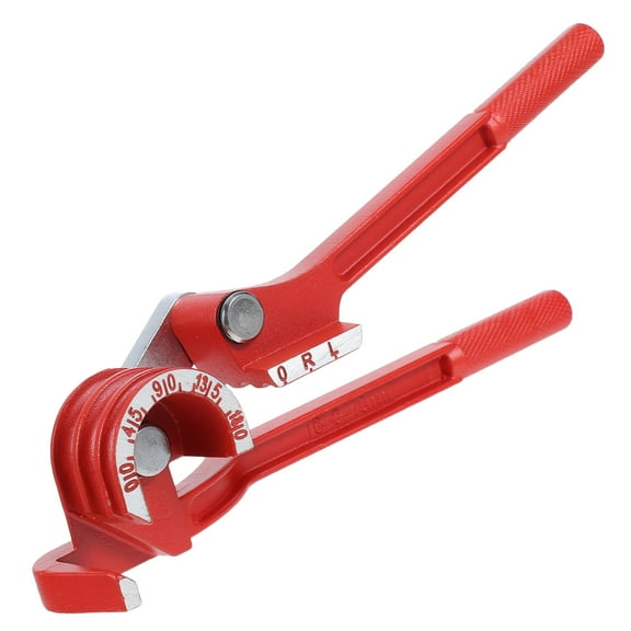 TABLZONE Effortless Manual Pipe Bender for Copper and Aluminum Tubes Red Industrial Tool