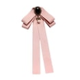 thumbnail image 1 of Broche de pajarita Yinane rosa, 1 of 8