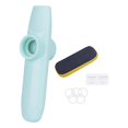 thumbnail image 2 of Kazoo - Juguete musical con diseño de doble agujero, regalo educativo, bolsa de regalo con caja de almacenamiento para niños principiantes, adultos y azul, 2 of 8