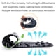 thumbnail image 4 of Acupressure Magnetic Insole, Magnetic Therapy Insoles Health Care Foot Massage Insoles Reflexology Insoles Unisex for Men Women to Help Relieve and Relax Foot Pain,S, 4 of 5