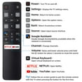 thumbnail image 6 of Voice Remote Control for TCL Android TV, Replacement Remote RC802V for TCL TVs with Google Voice Function, Netflix, YouTube Buttons, 6 of 9