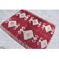 thumbnail image 4 of Turkish Rug, Accent Carpet, Vintage Rug, Tulu Rug, Antique Rug, 49x59 inches Red Carpet, Organic Entry Rug, Tribal Area Rug, 9939, 4 of 10