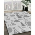 thumbnail image 3 of Ahgly Company Machine Washable Indoor Rectangle Transitional Platinum Gray Area Rugs, 8' x 10', 3 of 7