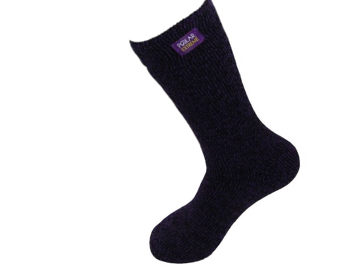  Polar Extreme Thermal Sock Extra Heavy Acrylic Winter Marled  Socks 4-Pack Colors,9 : Clothing, Shoes & Jewelry