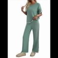 thumbnail image 2 of Pantalón de Punto de Corta, Traje Verde , Talla M, 2 of 7