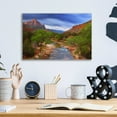 thumbnail image 4 of Epic Art 'A Zion Morning' by Darren White, Acrylic Glass Wall Art, 16"x12", 4 of 8